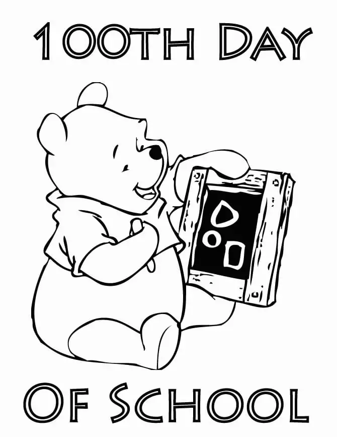 100th Day Of School Coloring pages 12