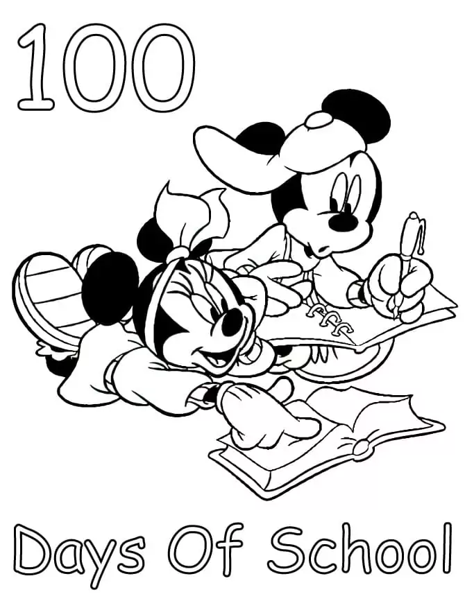 100th Day Of School Coloring pages 18