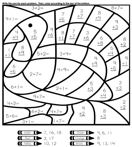 3rd Grade Math Coloring Pages 4