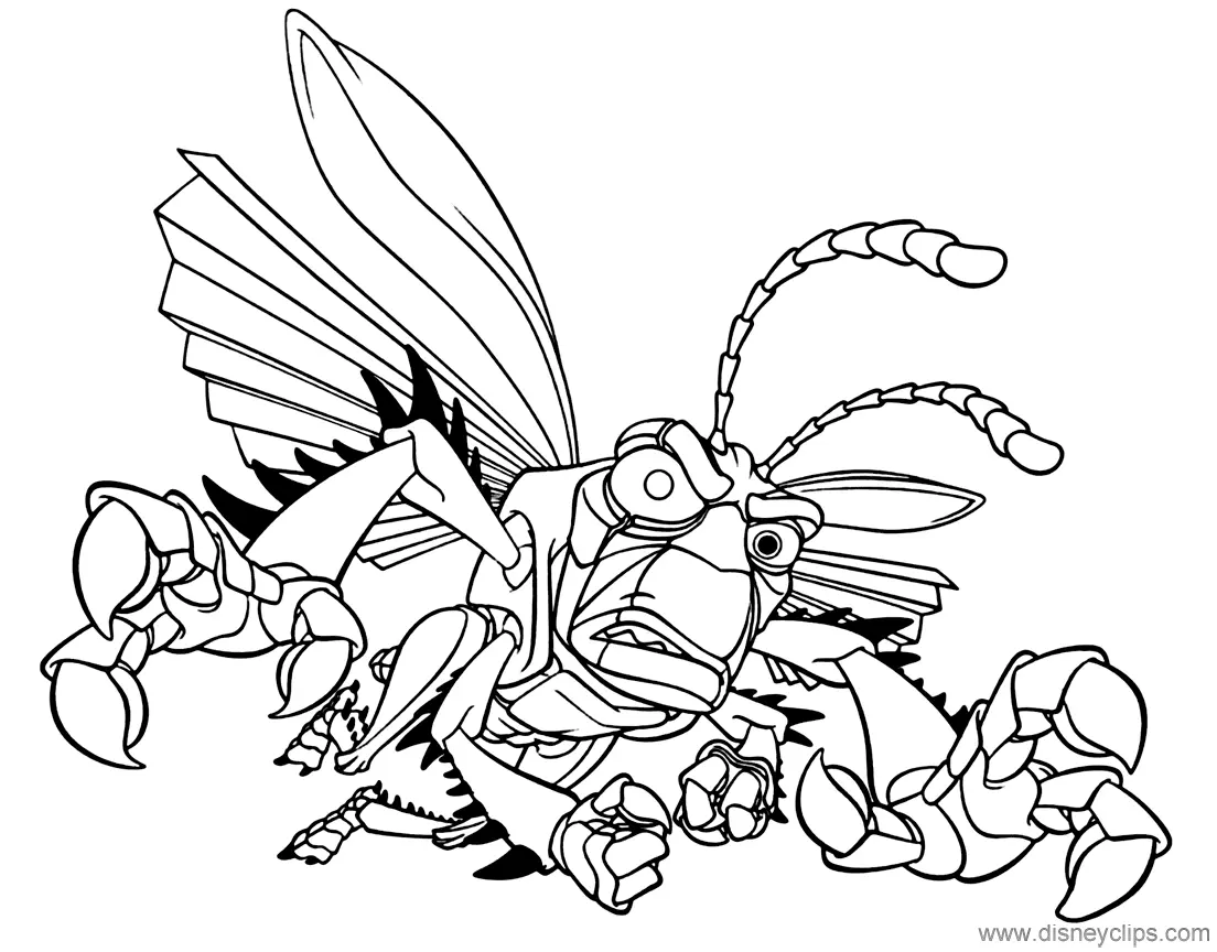 A Bug s Life Coloring Pages 50