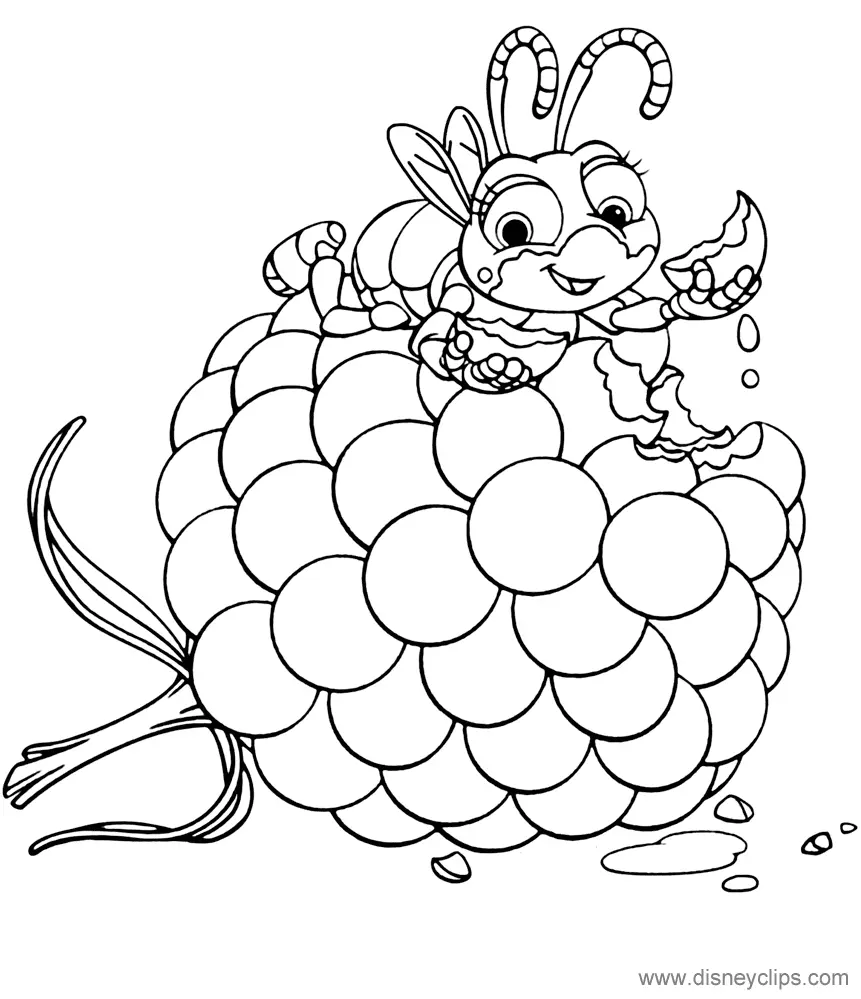 A Bug s Life Coloring Pages 54