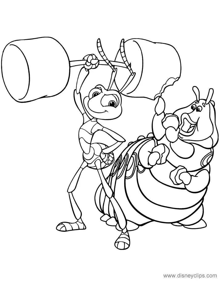 A Bug s Life Coloring Pages 56