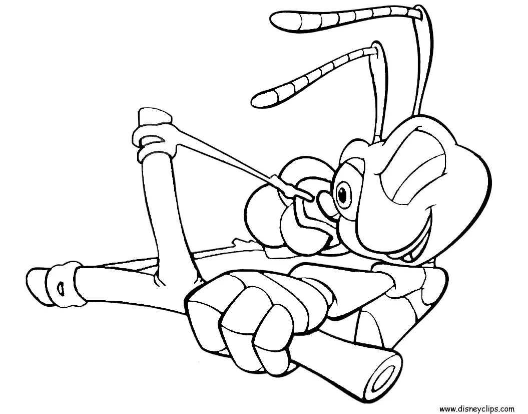 A Bug s Life Coloring Pages 58