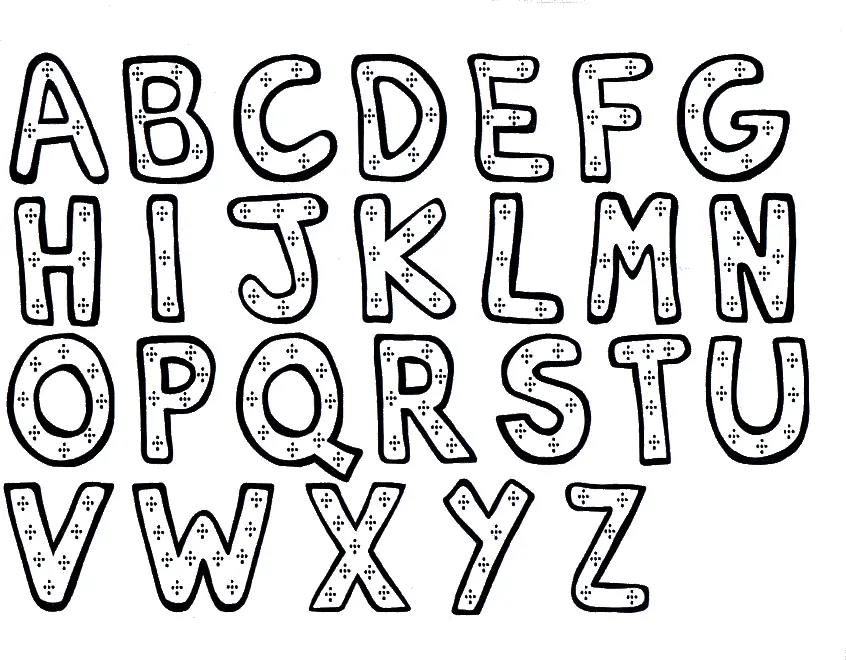 ABC Coloring Pages to Print - Free Printable Coloring Pages