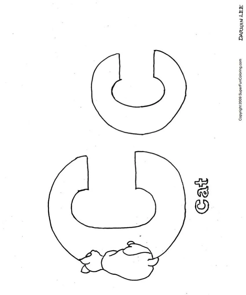 ABC Coloring Pages 35