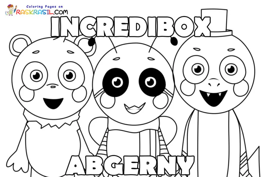 Abgerny Incredibox Coloring Pages 1