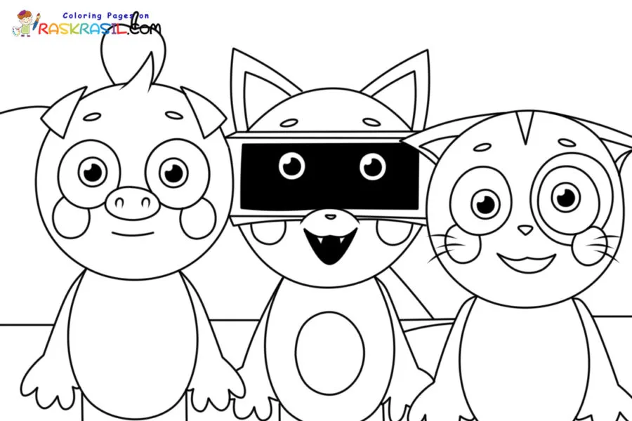 Abgerny Incredibox Coloring Pages 2