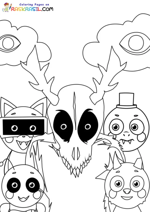 Abgerny Incredibox Coloring Pages 3