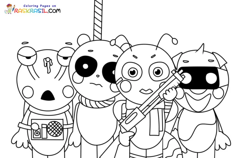 Abgerny Incredibox Coloring Pages 6