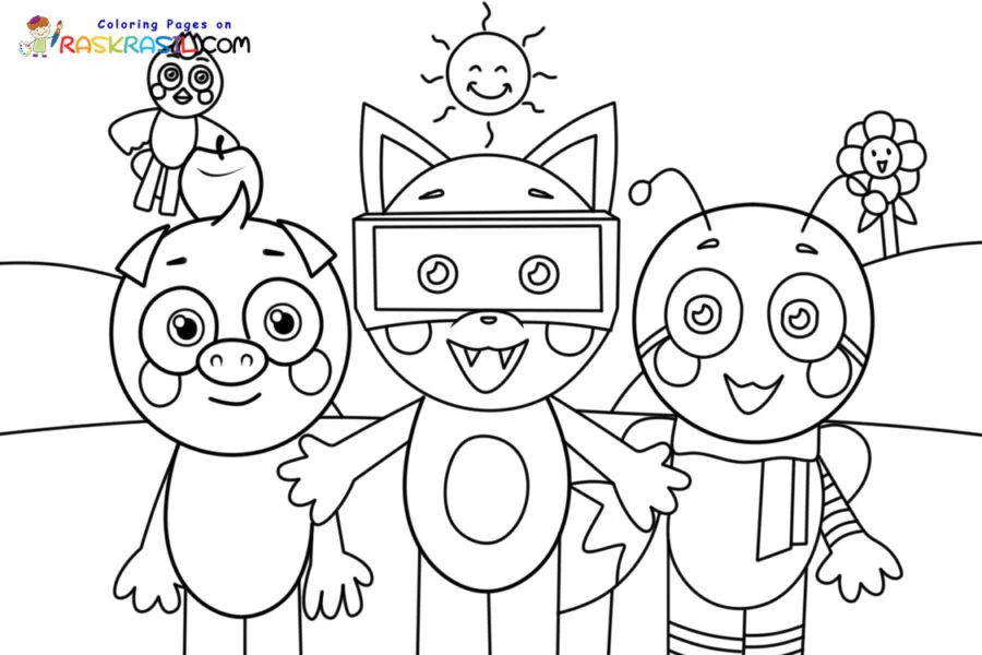 Abgerny Incredibox Coloring Pages 7