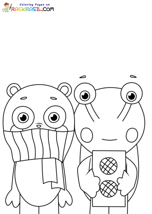 Abgerny Incredibox Coloring Pages 8