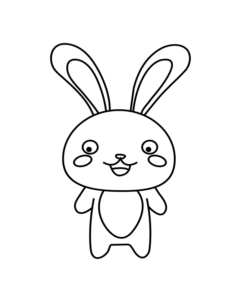 Adorable Animals Coloring Pages 2