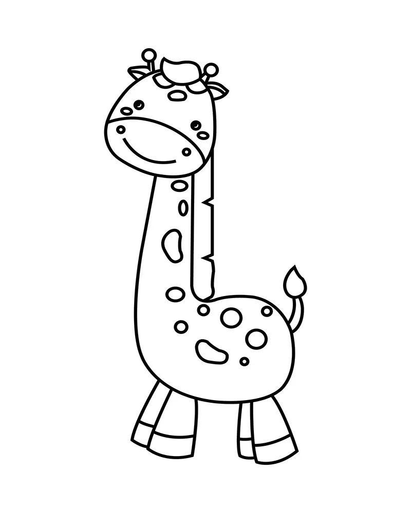 Adorable Animals Coloring Pages 6