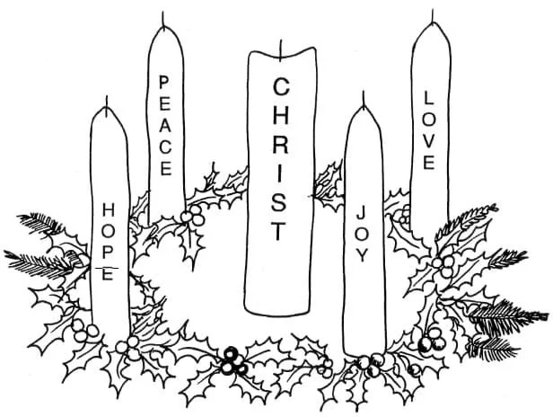 Advent Coloring Pages 71