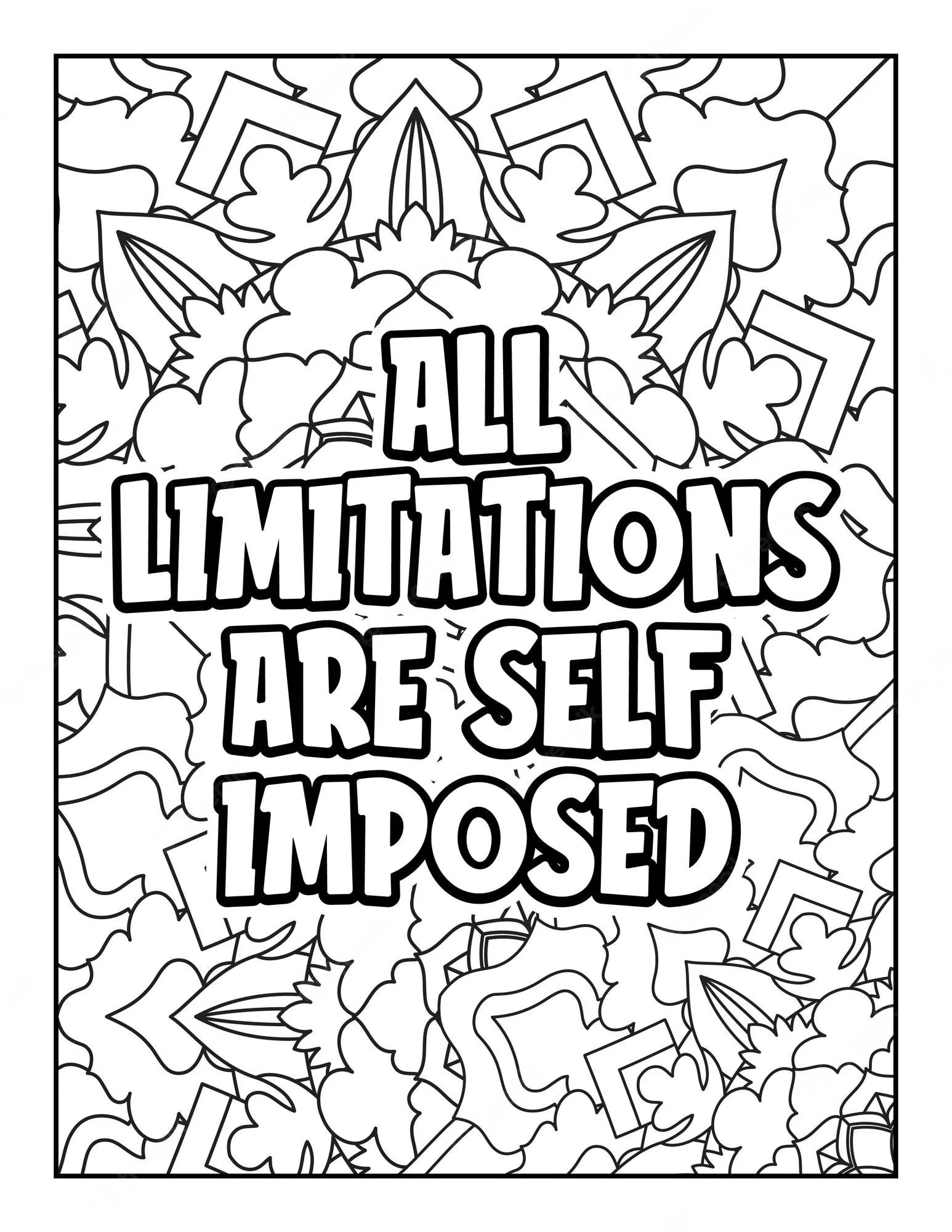 Affirmations Coloring Pages