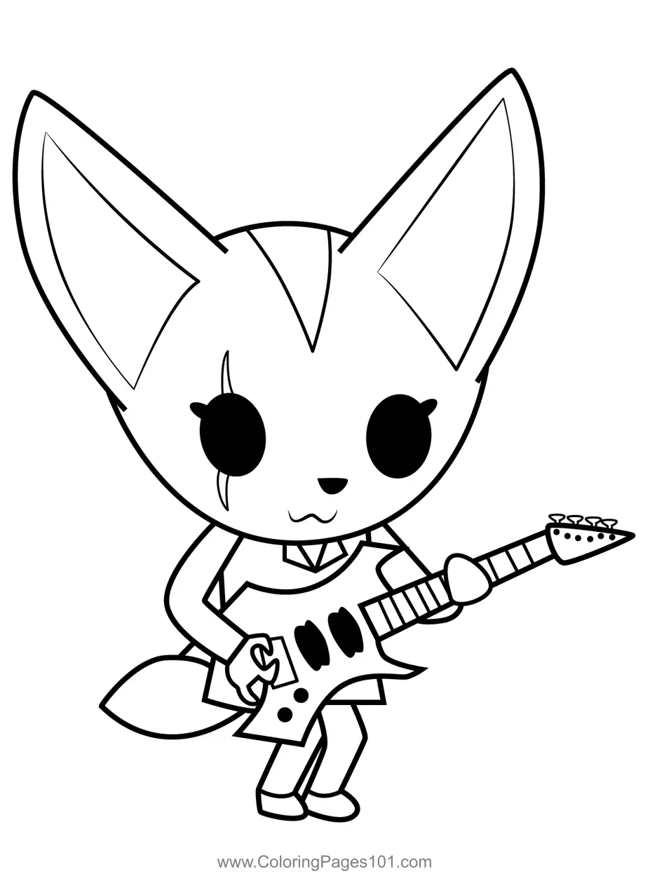 Aggretsuko Para Colorir 10