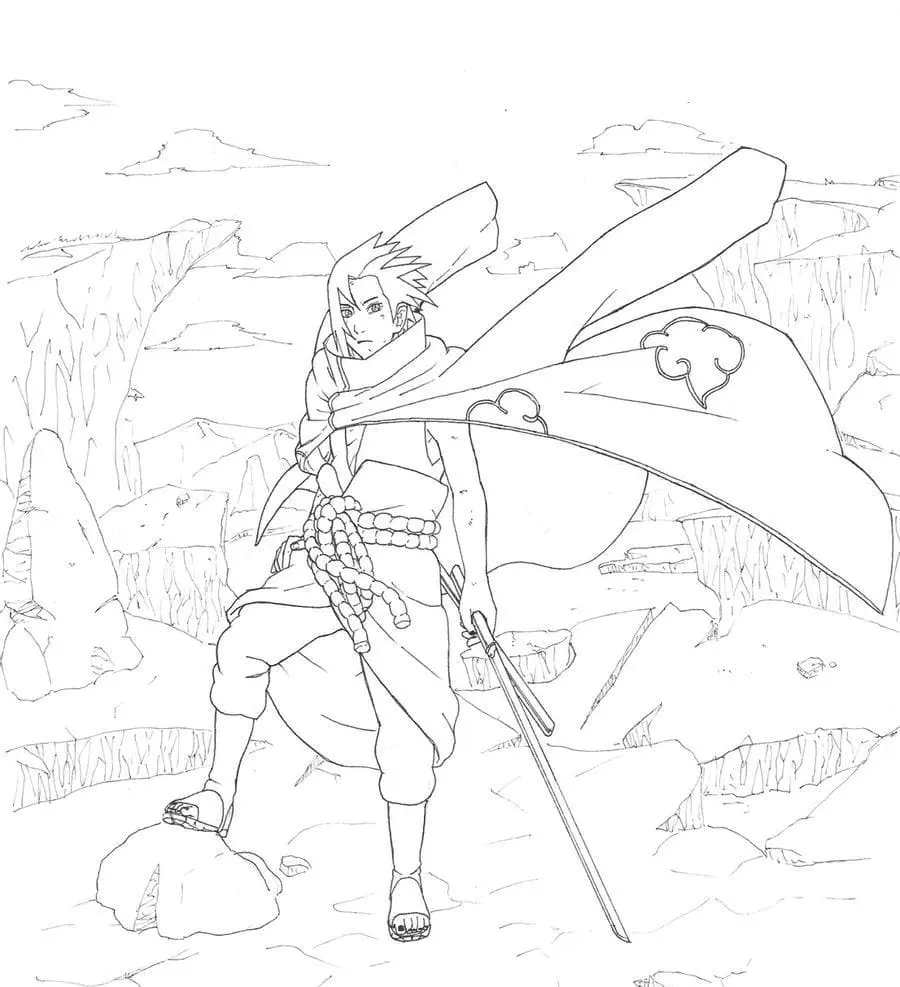 Akatsuki Coloring Pages