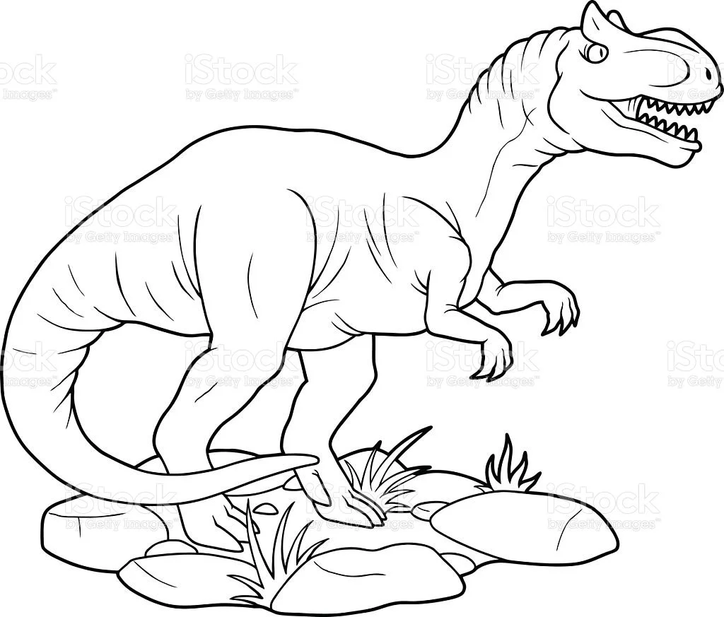 Allosaurus Coloring Pages 58