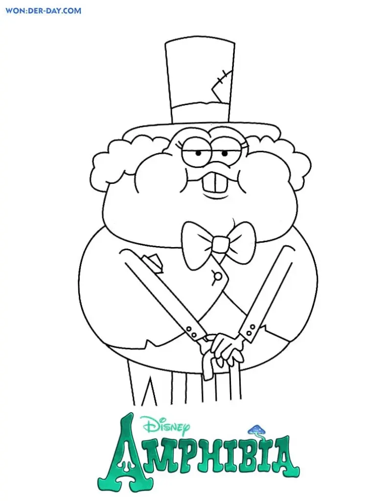Amphibia Coloring Pages 51
