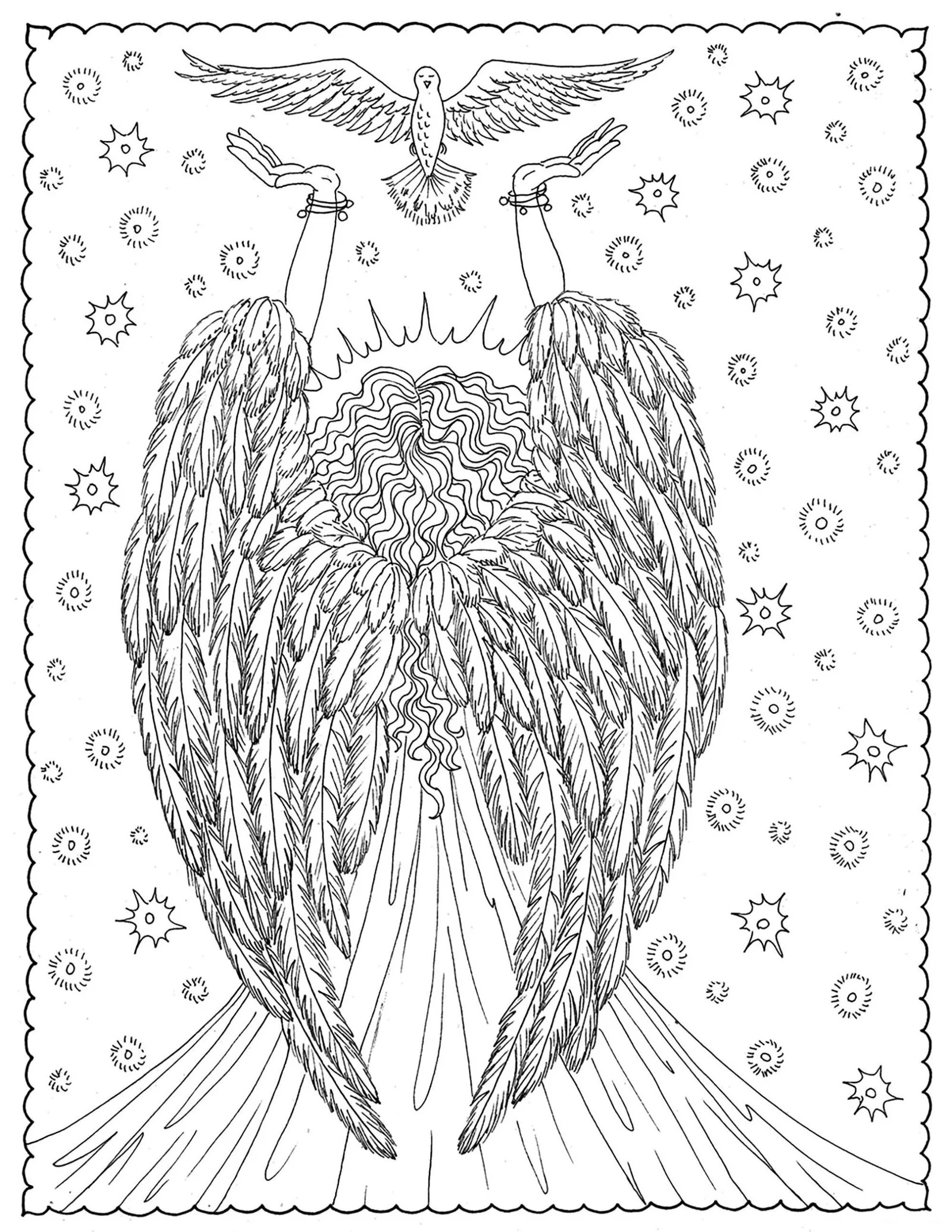 Angel Coloring Pages 5