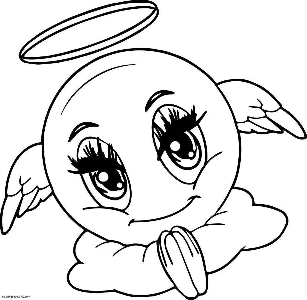 Angel Coloring Pages 6