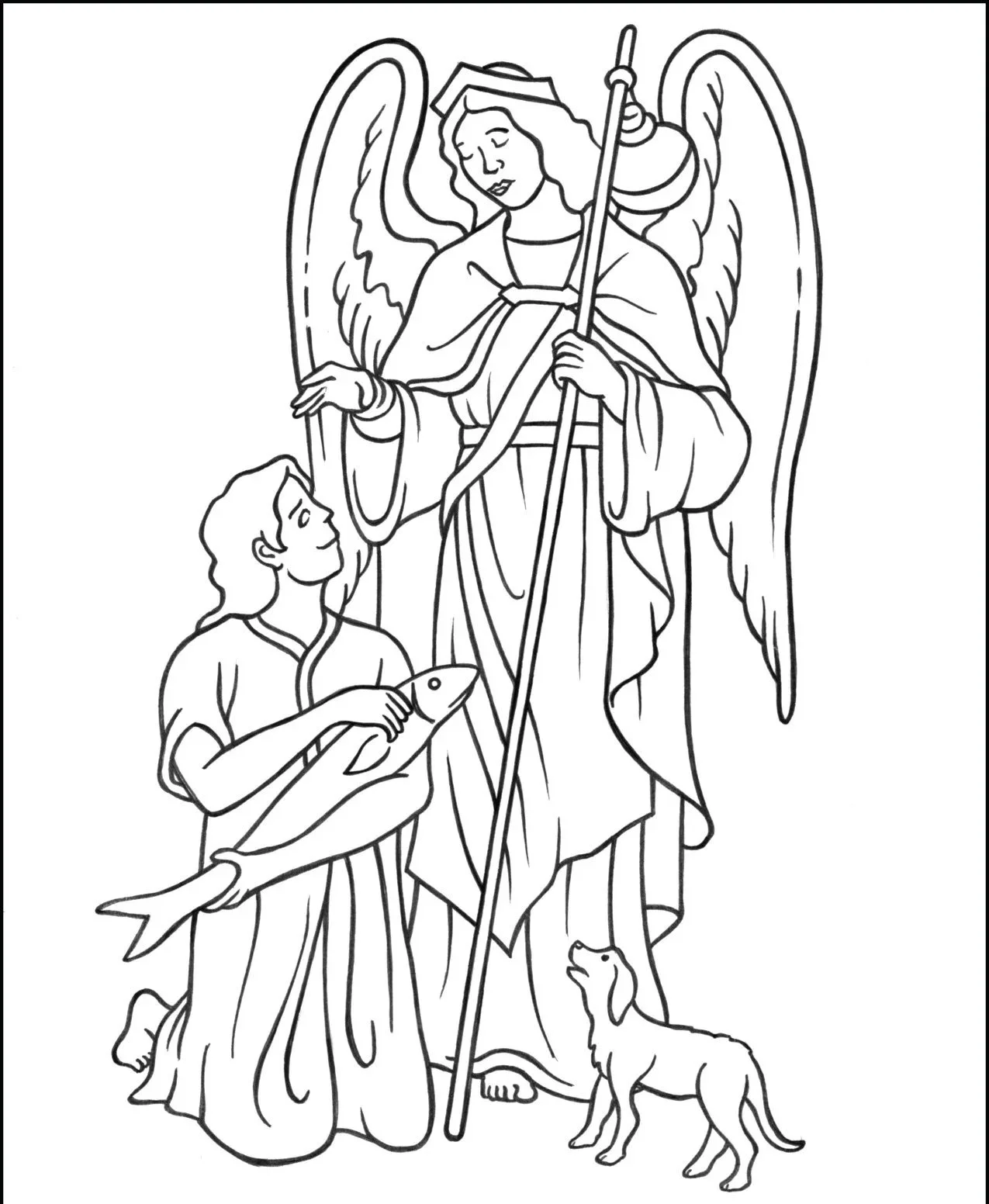 Desenhos de Angel Para Colorir 70