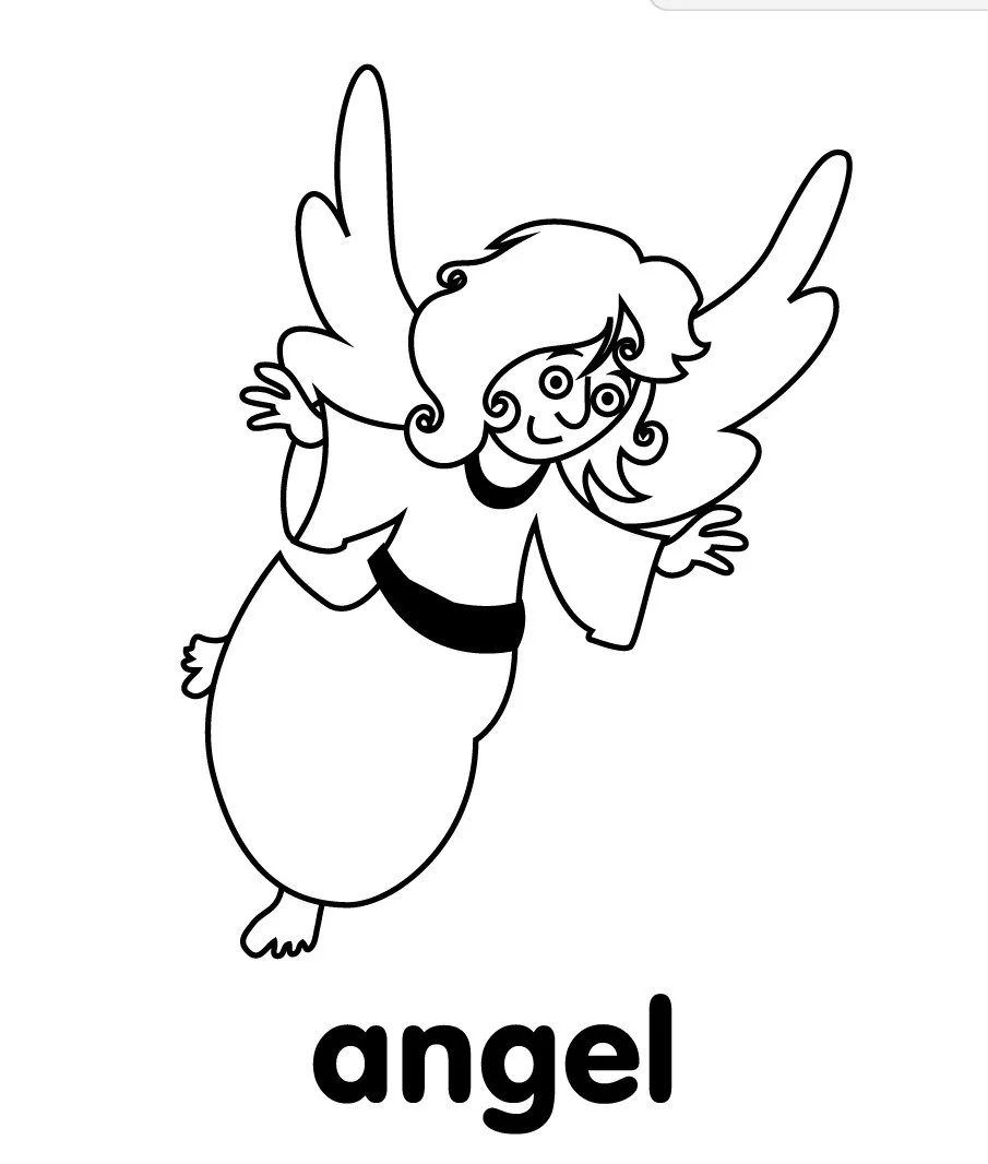 Desenhos de Angel Para Colorir 71