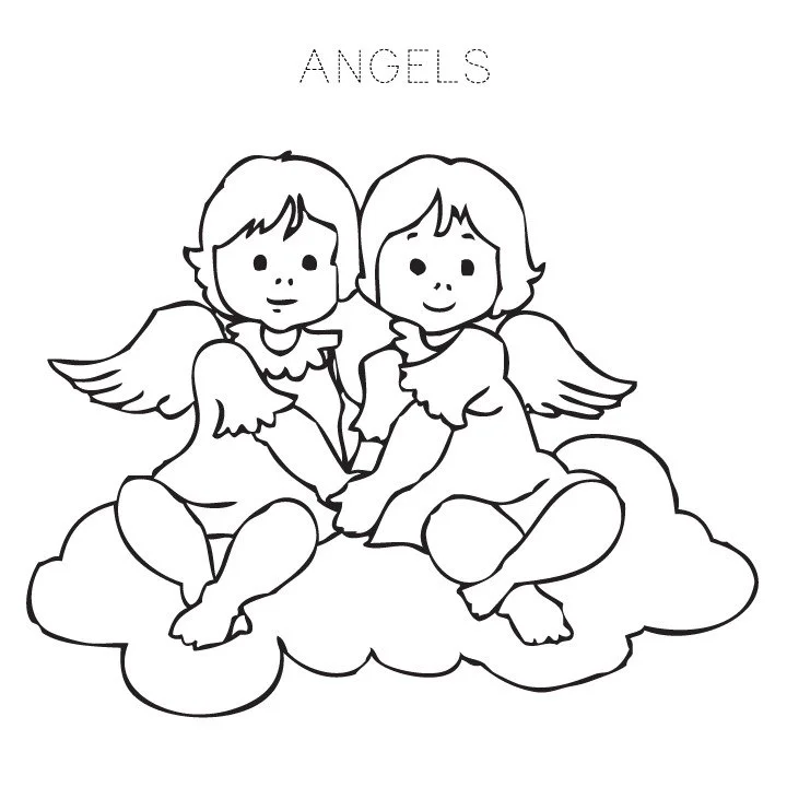 Angel Coloring Pages 81