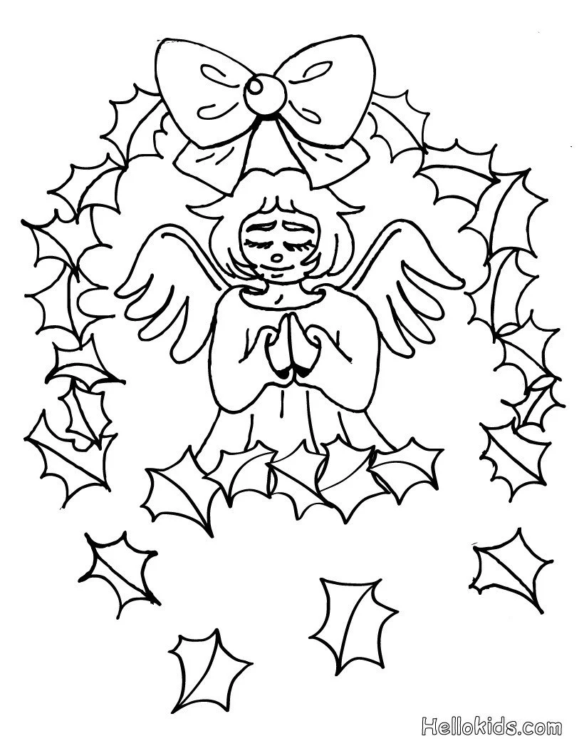 Angel Gabriel Coloring Pages 39