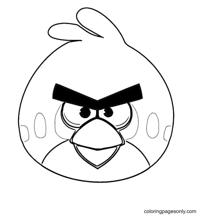 Desenhos de Angry Face para colorir 24