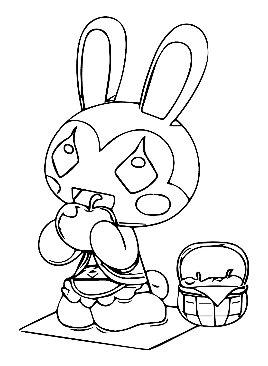 Animal Crossing Coloring Pages 10