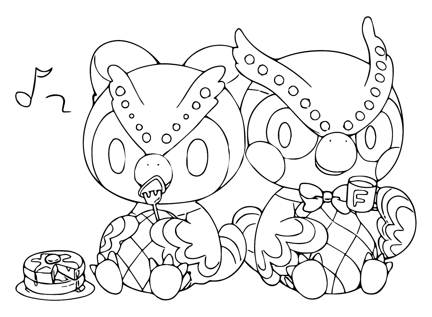 Animal Crossing Coloring Pages 6