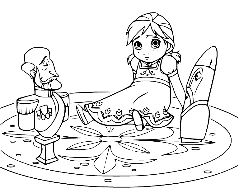 Anna Coloring Pages 52