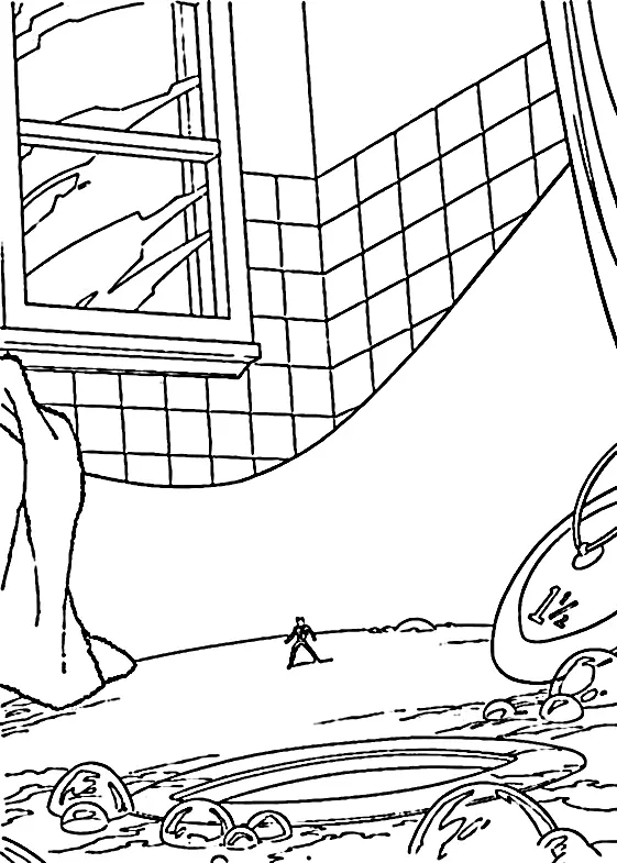 Ant man Coloring Pages 16