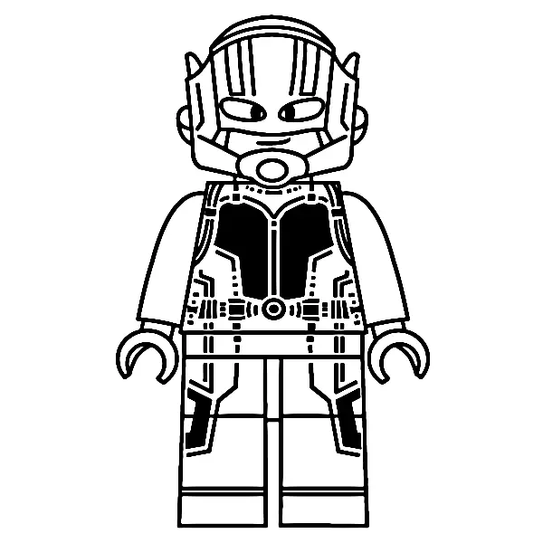 Ant man Coloring Pages 32