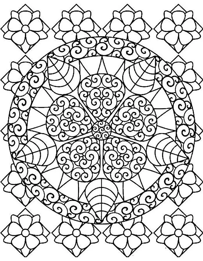 Antistress Coloring Pages 50