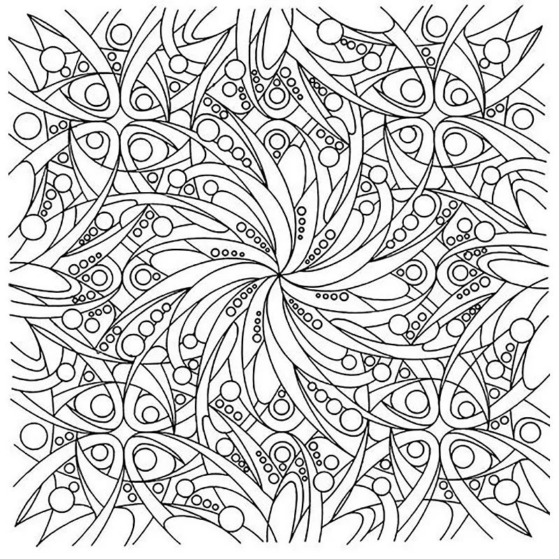 Antistress Coloring Pages 51