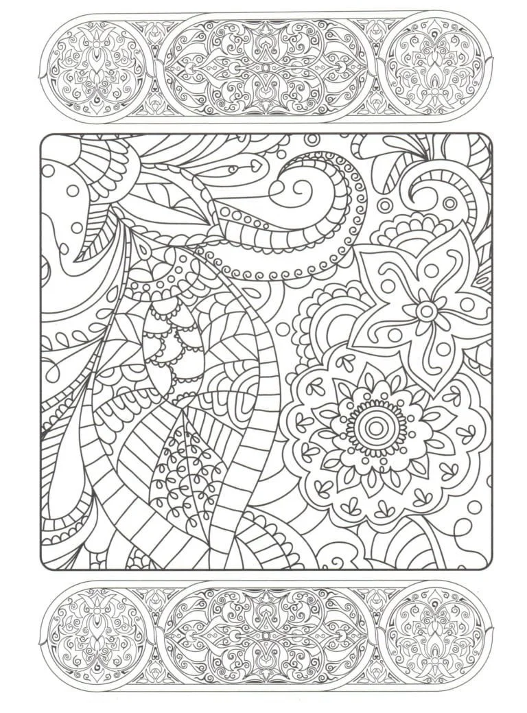 Antistress Coloring Pages 84