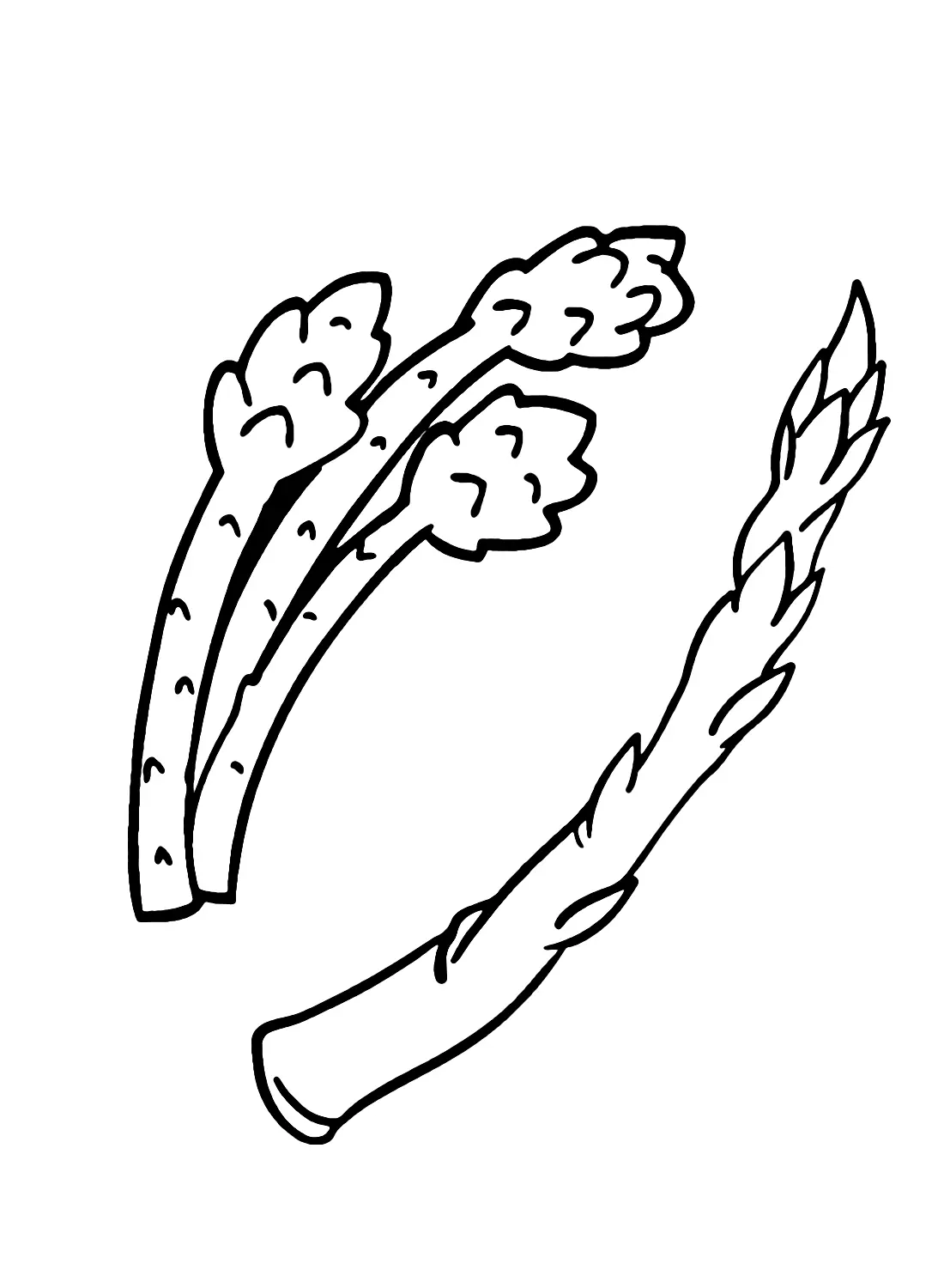 Asparagus Coloring Pages 12