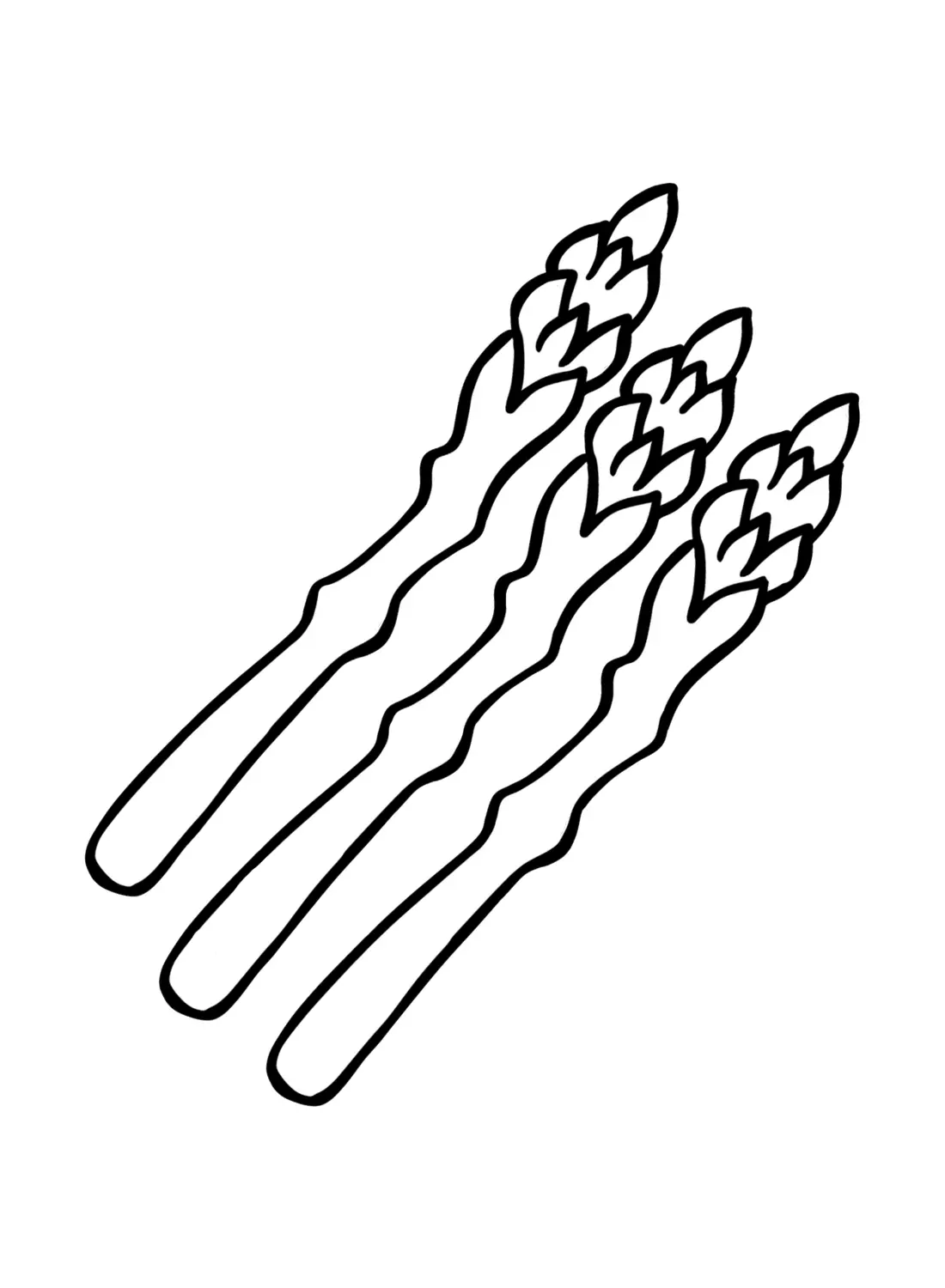 Asparagus Coloring Pages 16