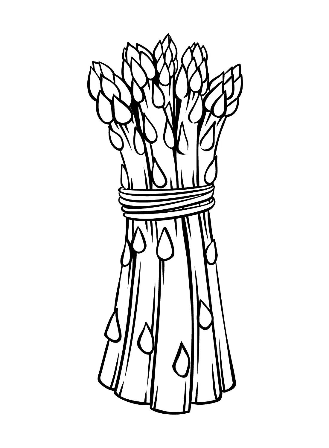 Asparagus Coloring Pages 19