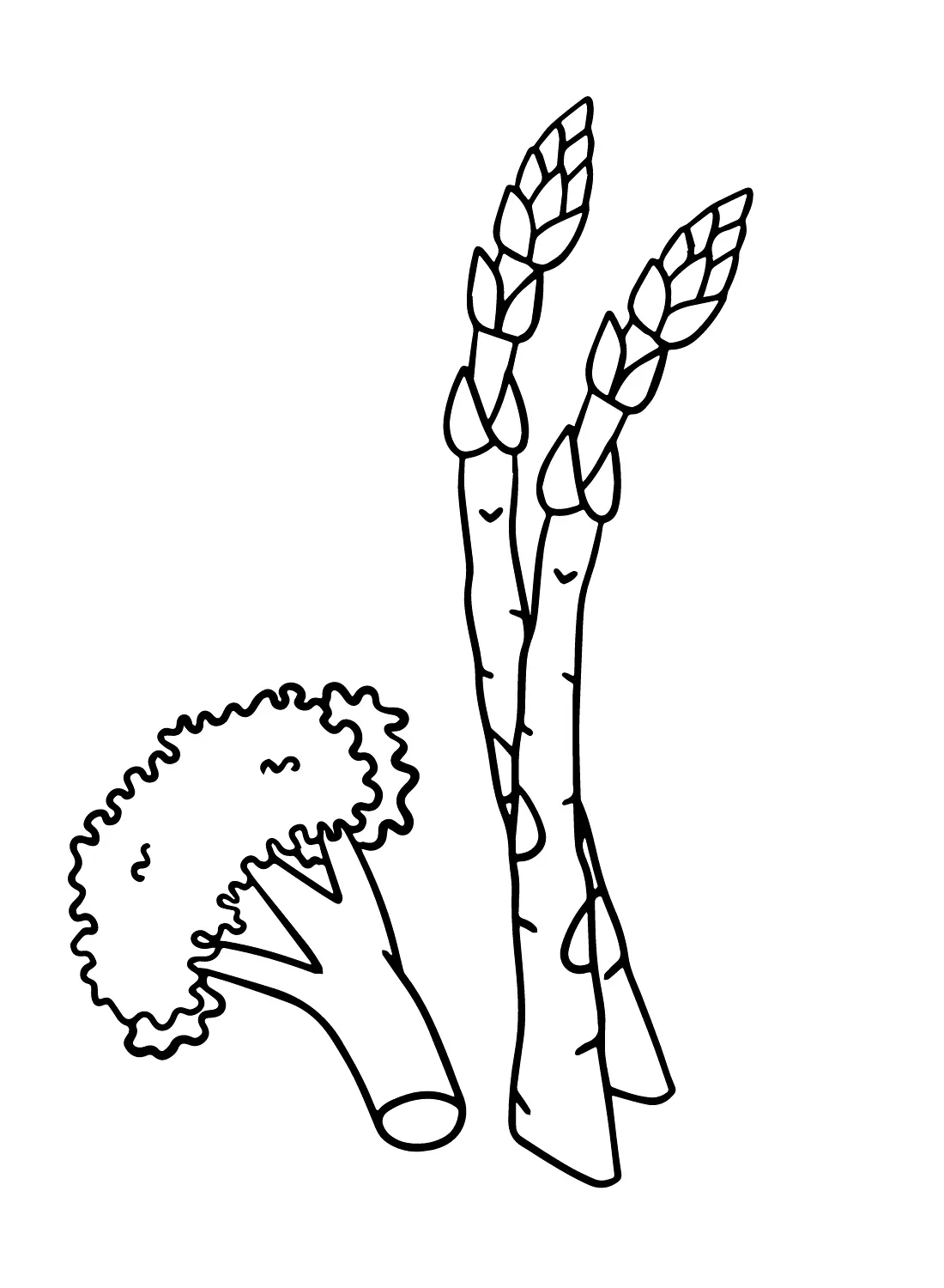 Asparagus Coloring Pages 20