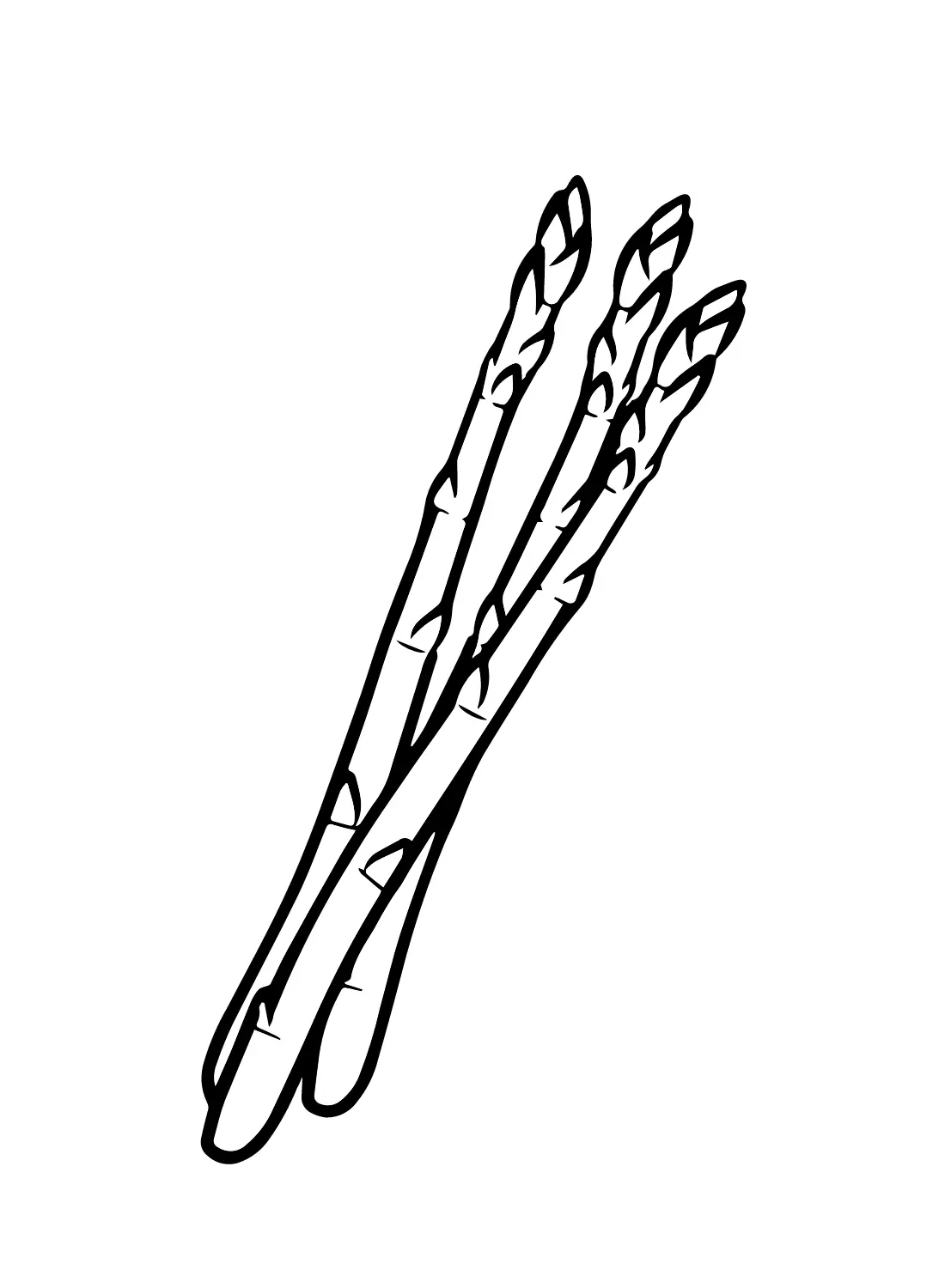 Asparagus Coloring Pages 33