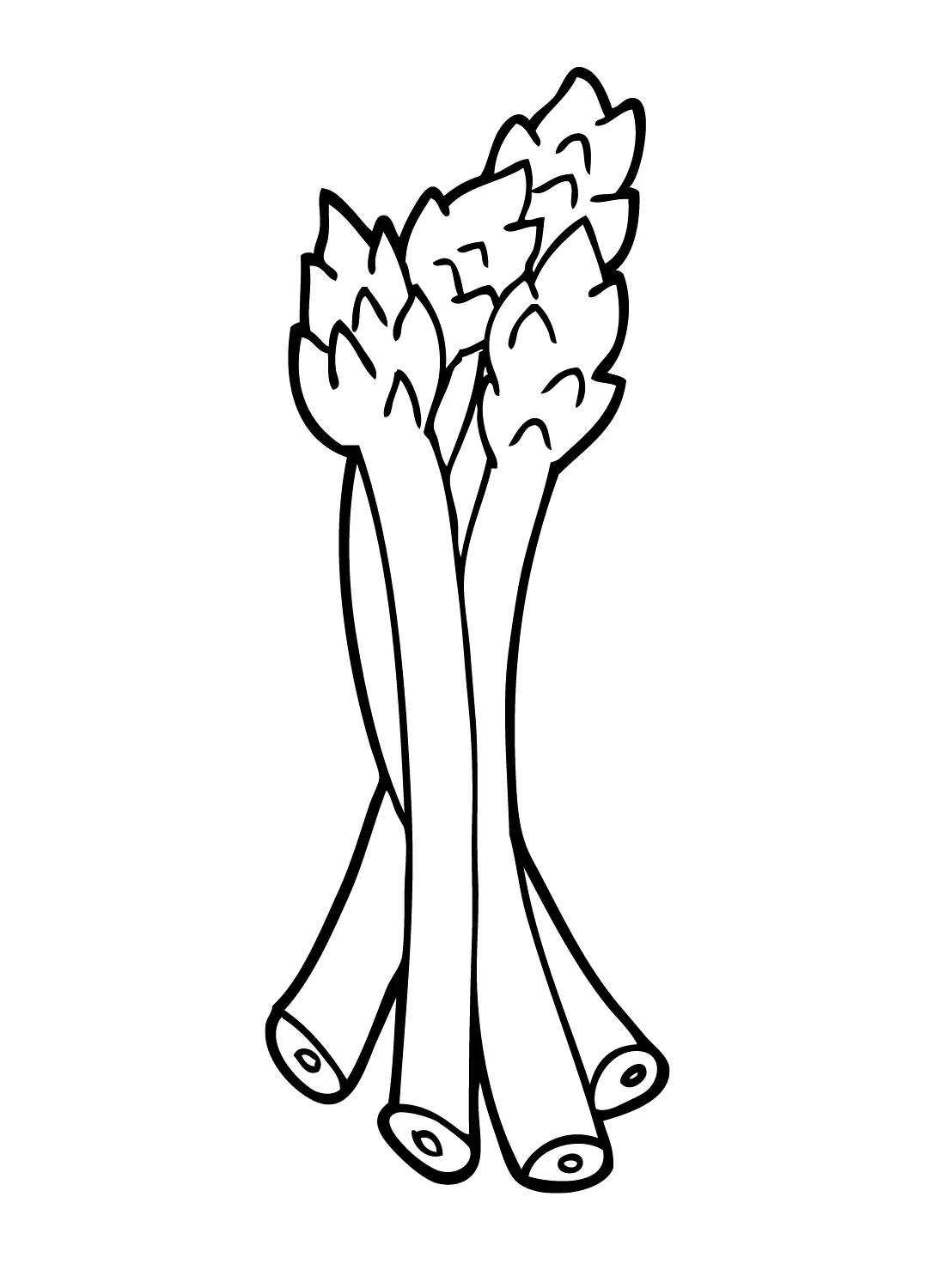 Asparagus Coloring Pages 5