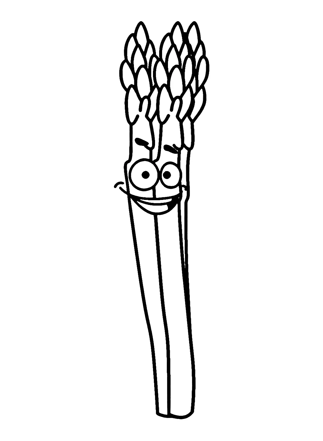 Asparagus Coloring Pages 8