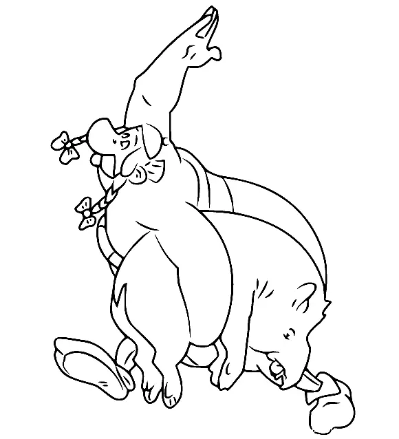 Asterix Coloring Pages 36