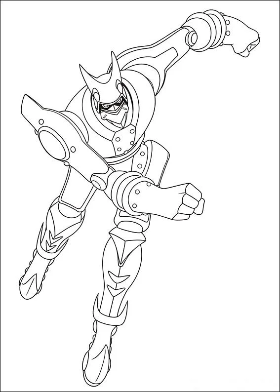 Astro Boy Coloring Pages 25