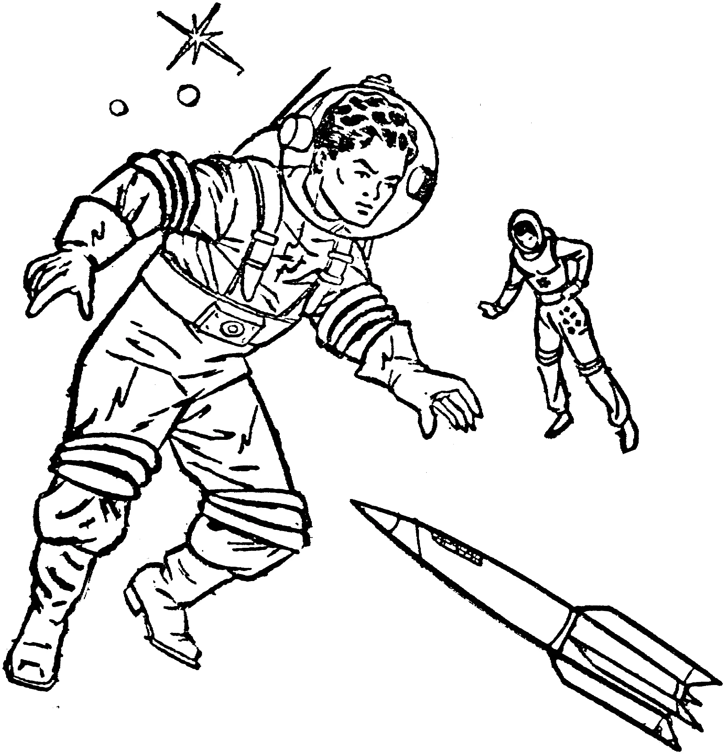 Astronaut Coloring Pages 58