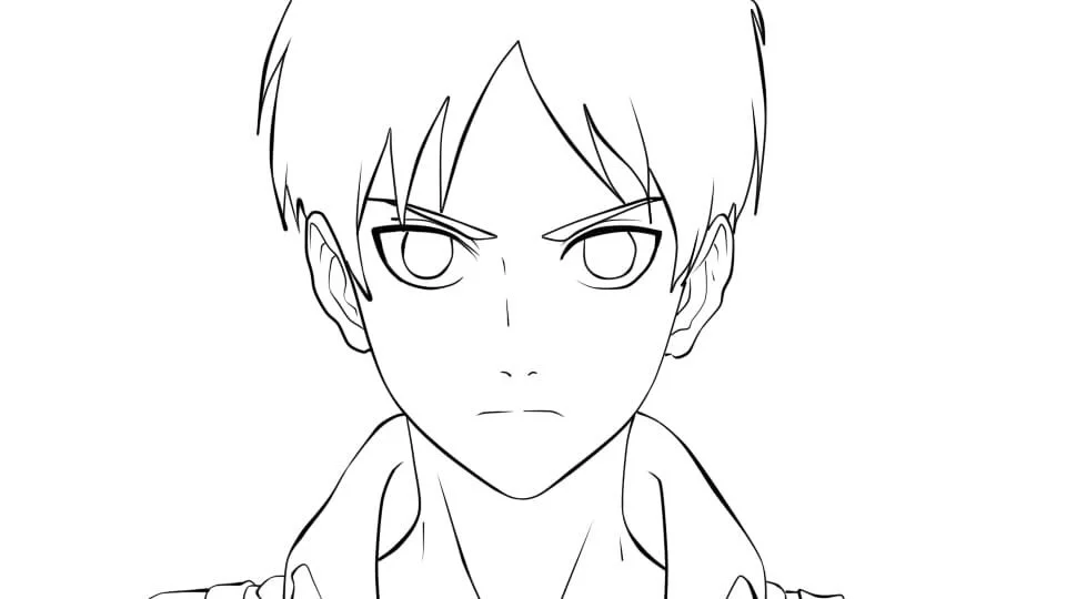 Desenhos de Attack On Titan AOT Desenhos para colorir 34