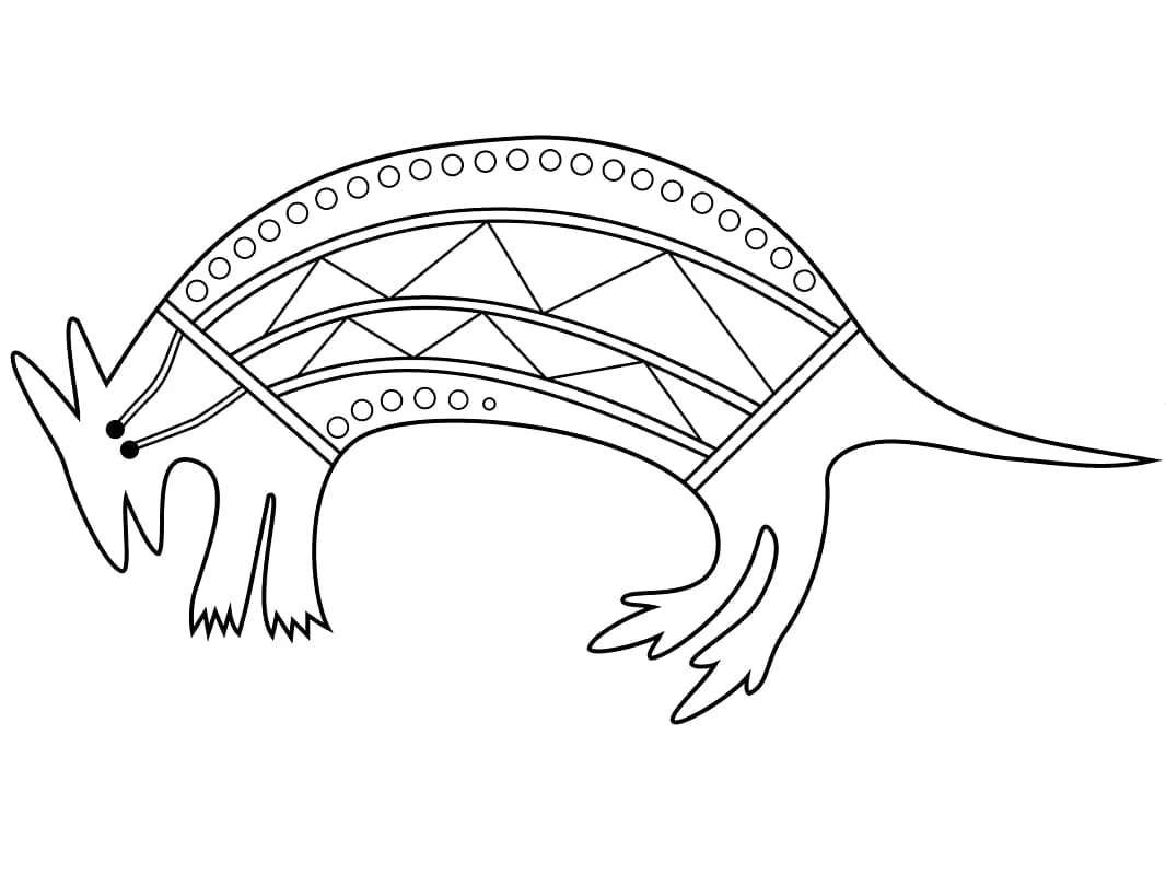 Australische Tiere Ausmalbilder 62